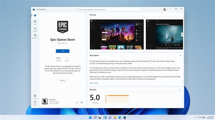 Скачать Epic Games Launcher для Windows 11 - установка и настройка